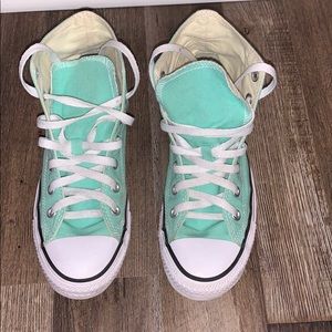 COPY - Mint Green Chuck Taylors